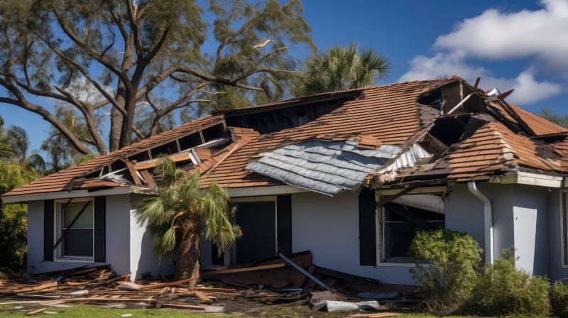 Roof Damage Restoration detail